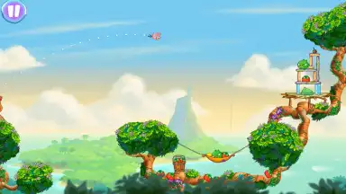 Angry Birds Stella скриншот 2