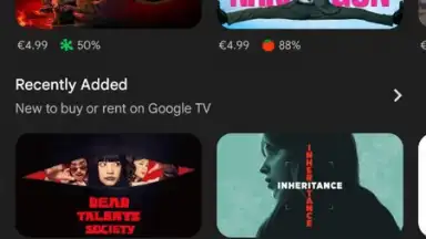 Google TV скриншот 15