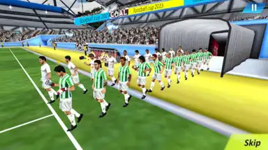 Football Soccer League Game 3D скриншот 4