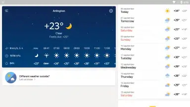 Yandex.Weather скриншот 2