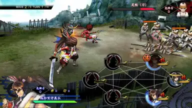 Sengoku Basara Battle Party скриншот 4