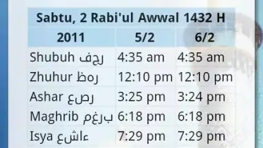 Waktu Shalat скриншот 2