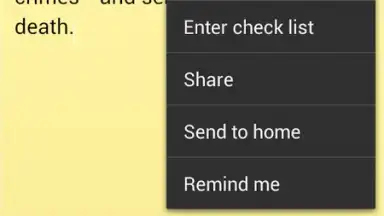 Quick notes скриншот 2