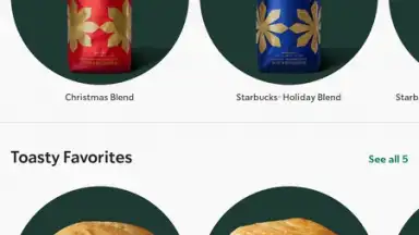 Starbucks скриншот 15