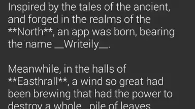 Writeily: Markdown Text Editor скриншот 4