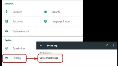 Canon Print Service скриншот 1