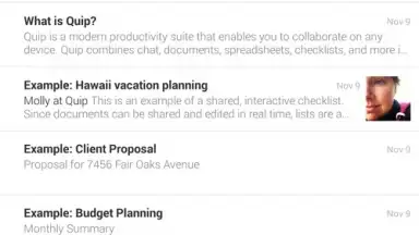 Quip скриншот 5