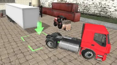 Truck Driving Simulator скриншот 1