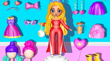 Surprise Doll: Dress Up Games скриншот 1