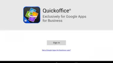 Quickoffice - Google Apps скриншот 2