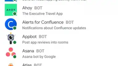 Google Chat скриншот 1
