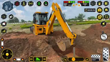 Snow Excavator Construction 3D скриншот 5