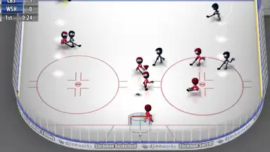 Stickman Ice Hockey скриншот 2