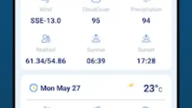 Daily Weather Launcher - Radar скриншот 3