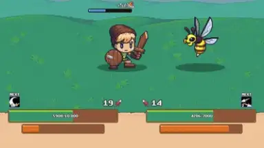 Idle Grindia: Dungeon Quest скриншот 1