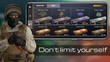 Case guns Simulator Standoff 2 скриншот 5