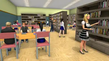 My High School Games Girl Life скриншот 2