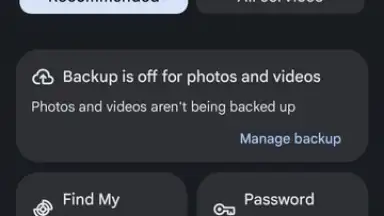 Google Play services скриншот 1