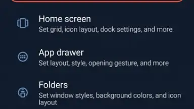 Nova Launcher скриншот 6