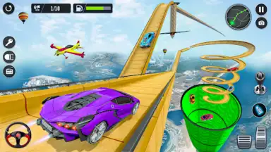 Superhero Car Stunt- Car Games скриншот 3