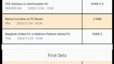 Correct Score Predictions скриншот 4