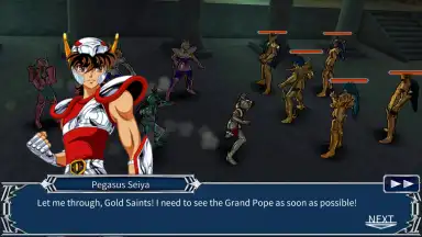 SAINT SEIYA COSMO FANTASY скриншот 8