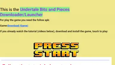 Undertale Bits & Pieces Mobile скриншот 8