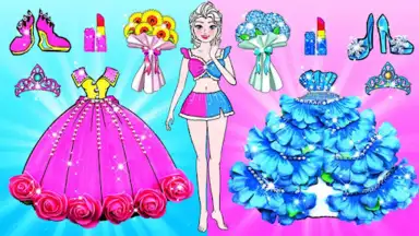 Chibi Doll Dress Up DIY Games скриншот 5