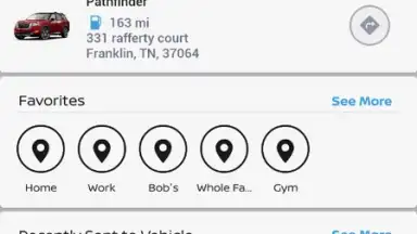 MyNISSAN скриншот 5