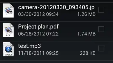 WebDAV Nav Lite скриншот 2