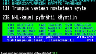 TekstiTV скриншот 1