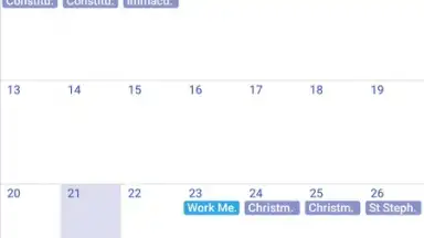 Today Calendar скриншот 3