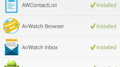 AirWatch Agent скриншот 17
