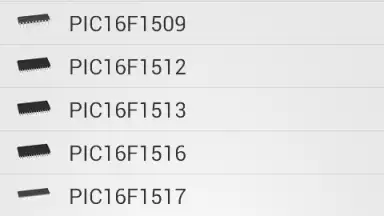 PICmicro Database скриншот 7