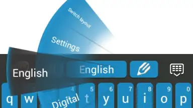 Keyboard for Galaxy S4 скриншот 5