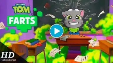 Talking Tom Farts скриншот 1
