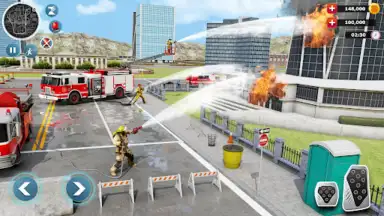 Firefighter :Fire Brigade Game скриншот 3