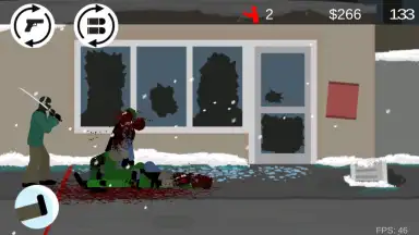 Flat Zombies: Cleanup and Defense скриншот 15