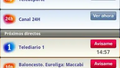 RTVE Noticias y Directos скриншот 2