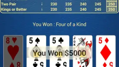 Prime Video Poker скриншот 20