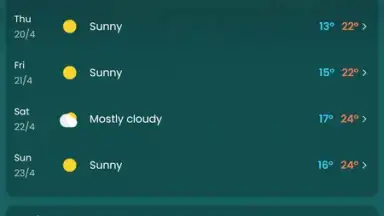 Clima – Weather Forecast скриншот 7