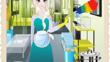 Gina-House Cleaning Games скриншот 1