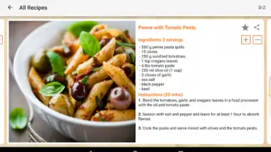 Pasta Rezepte скриншот 7