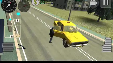 Russian Taxi Simulator 3D скриншот 3