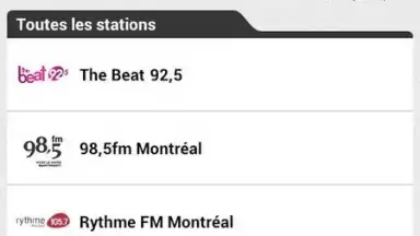 Cogeco Radio скриншот 3
