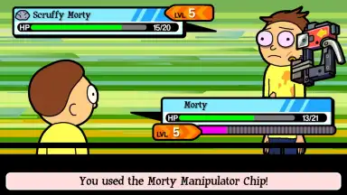 Pocket Mortys скриншот 10