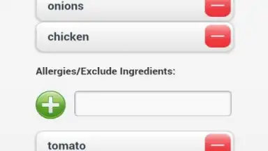 Recipes by Ingredients скриншот 1