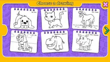 Coloring and Learn скриншот 7