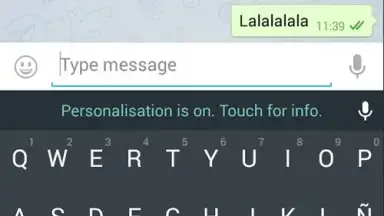 Android L Keyboard скриншот 4