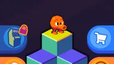 Q*bert скриншот 3